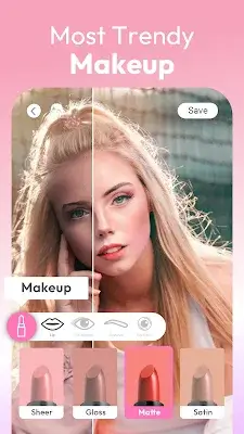 YouCam Makeup - Selfie Editor應用截圖第1張