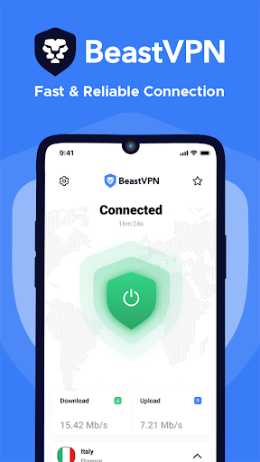 BeastVPN: Secure and Fast VPN Capture d'écran 1