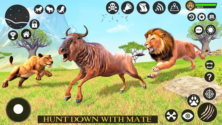 Ultimate Lion Simulator Game Capture d'écran 4