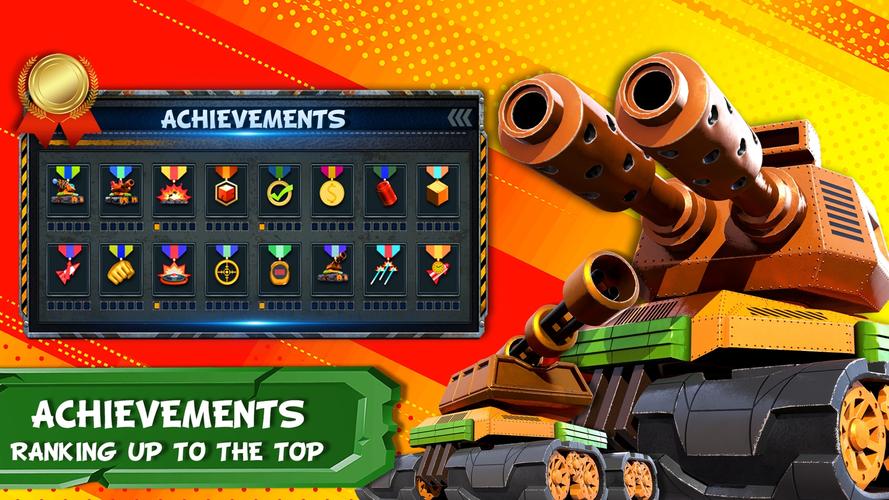 Tank Battles 2D Captura de pantalla 3