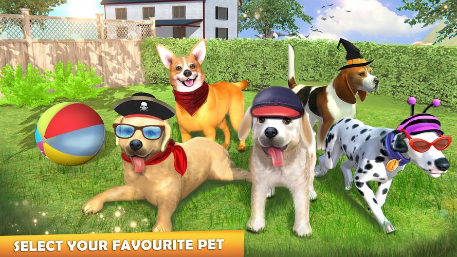 Family Pet Dog Games スクリーンショット 1