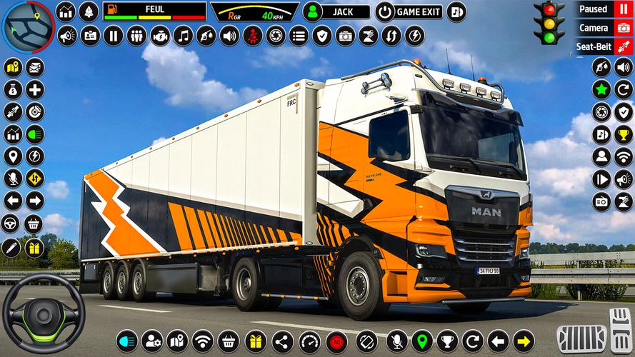 US Truck Driving 3D Truck Game應用截圖第1張