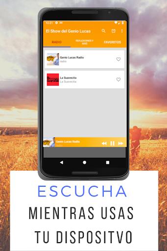 El Genio Lucas Radio en Vivo Reflexiones y Podcast スクリーンショット 3
