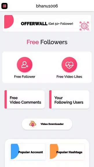 Get fans for tik likes tok - likes & followers スクリーンショット 2