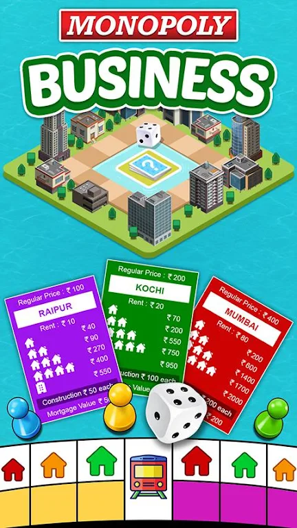 Vyapari Game : Business Dice Board Game स्क्रीनशॉट 1