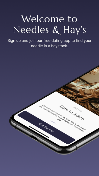 Needles and Hays Dating App 스크린샷 1