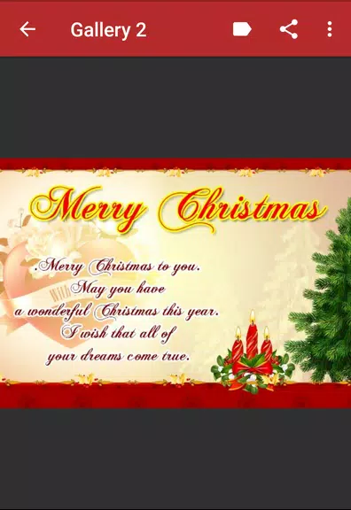 Merry Christmas Wishes應用截圖第3張