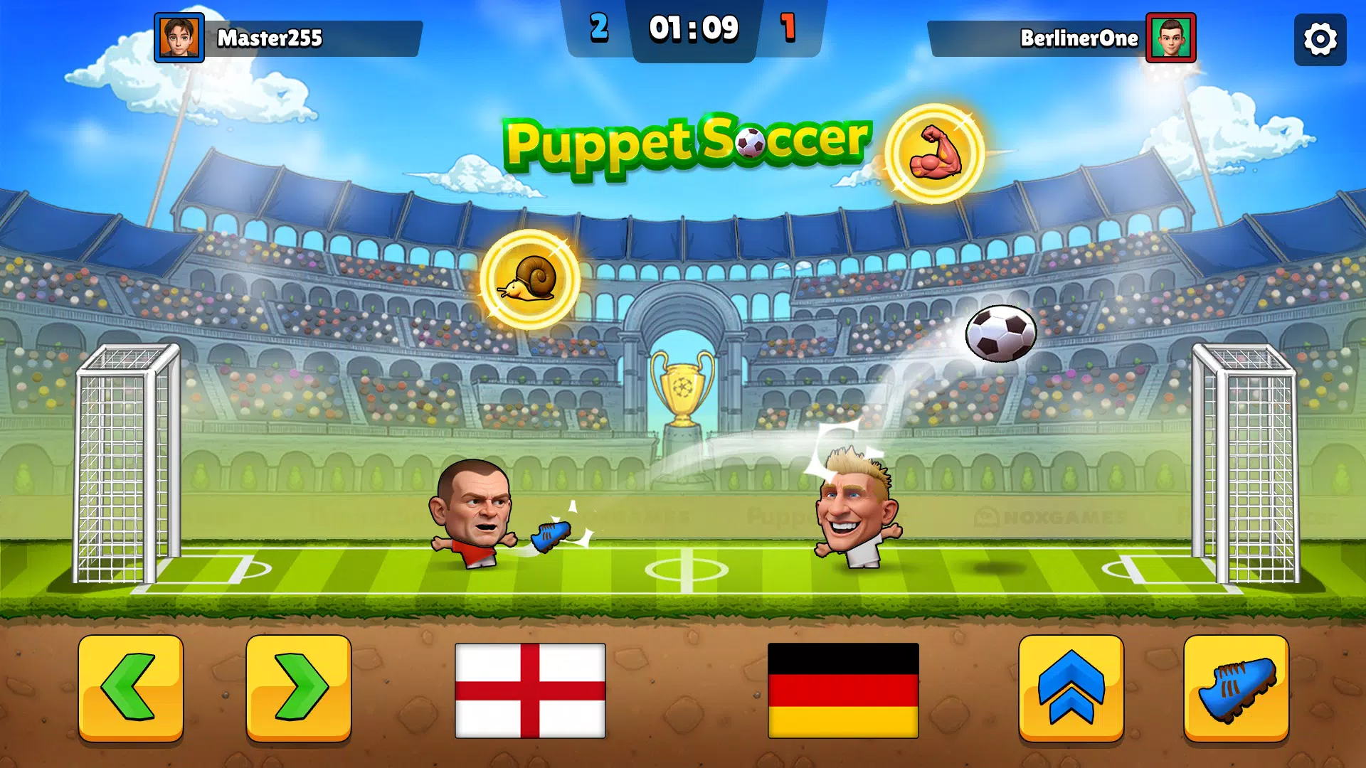 Puppet Soccer - Football Screenshot 2