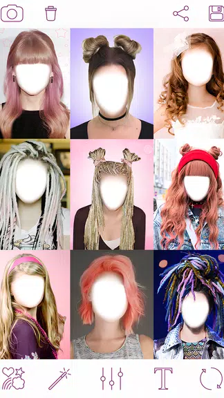 Girls Hairstyles Screenshot 2