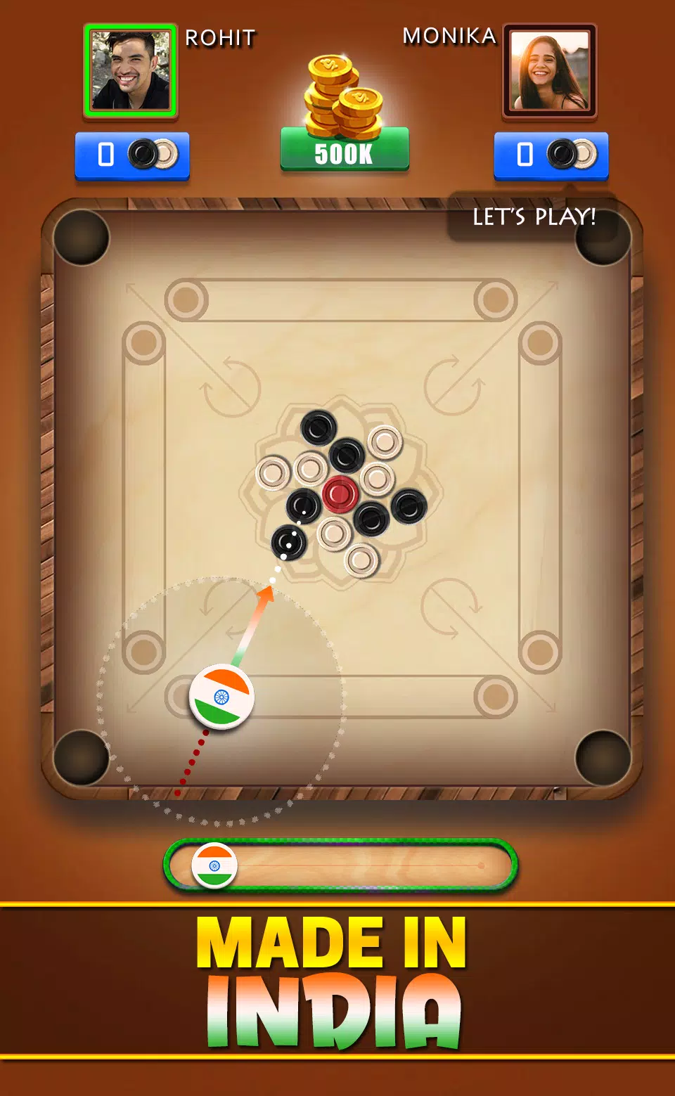 Carrom Club Captura de pantalla 1