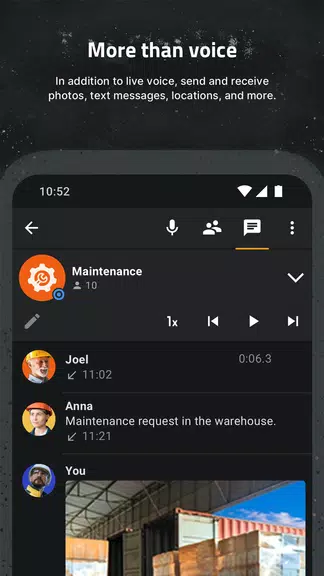 Zello Walkie Talkie Captura de pantalla 1