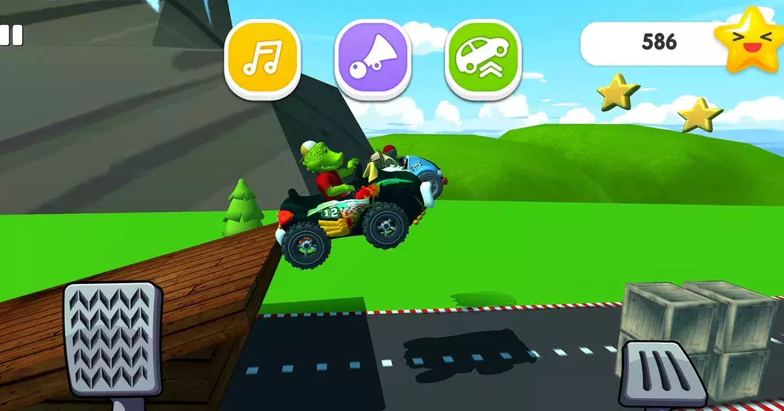 Fun Kids Cars Racing Game 2 Captura de pantalla 4