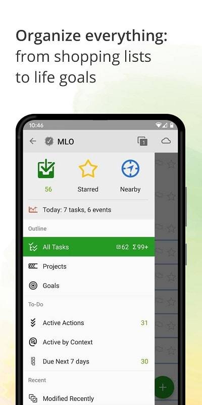 MyLifeOrganized: To-Do List Capture d'écran 1