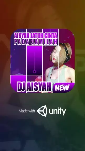 Piano Tiles DJ Aisyah Jamilah Screenshot 1