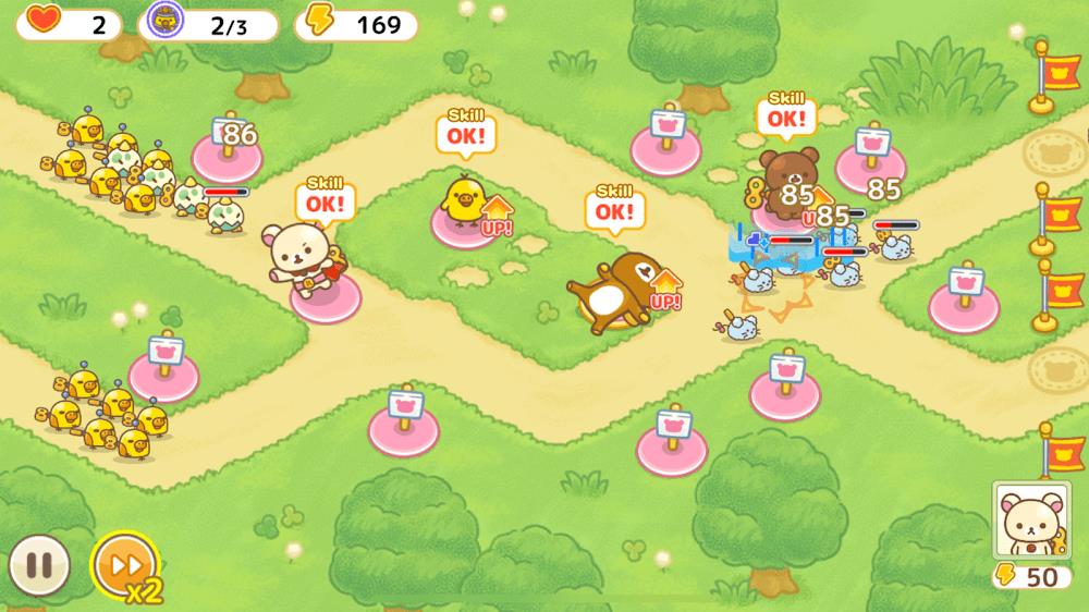 Korilakkuma Tower Defense 스크린샷 4