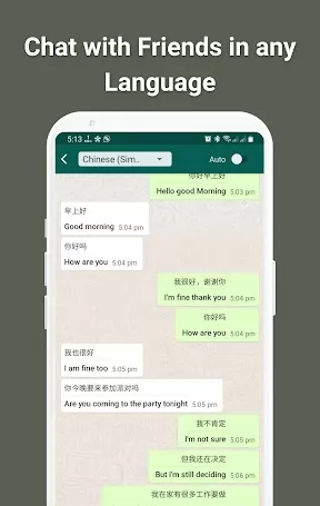 Chat Translator for WhatsApp Captura de tela 3