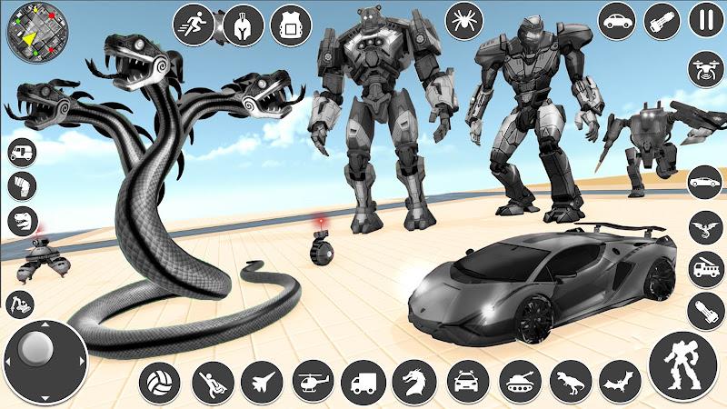 Anaconda Car Robot Games スクリーンショット 3