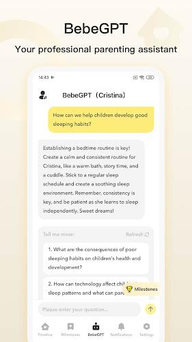 Bebememo - Smart Baby Journal Captura de tela 3