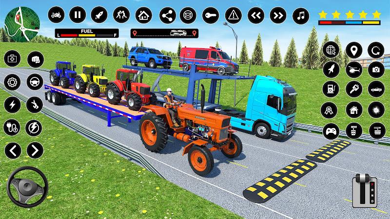 Car Transporter PRO Truck Game 스크린샷 1