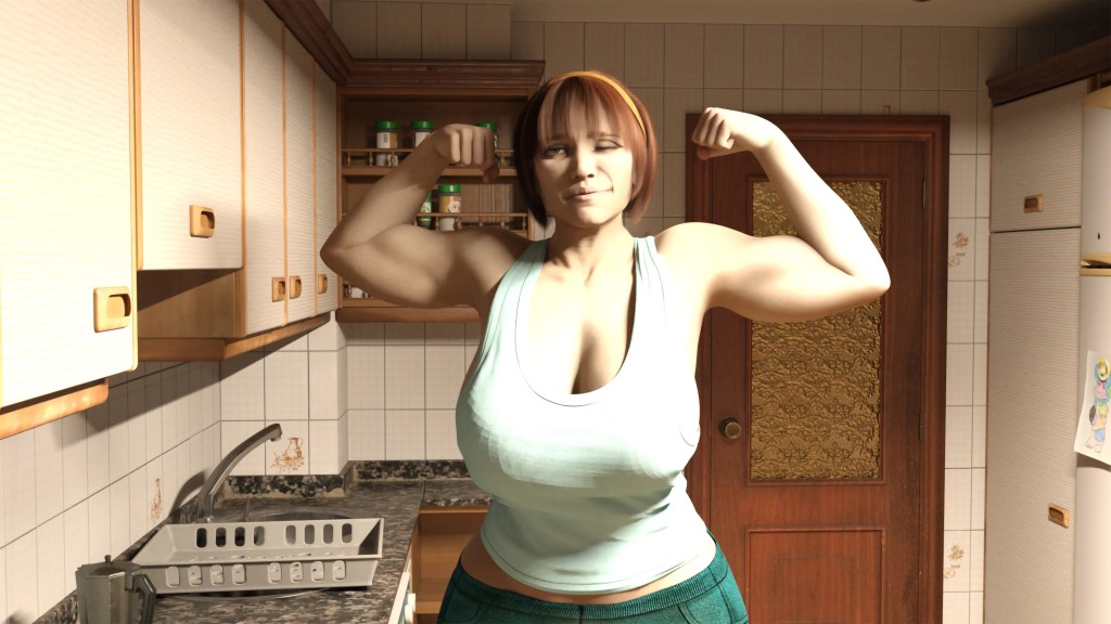 My Stepmom’s Journey For Muscle Screenshot 1