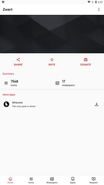Zwart - Black Icon Pack应用截图第2张