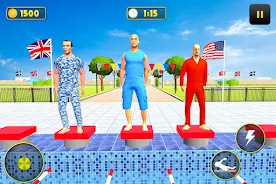 Swimming Pool Rush Water Race Screenshot 3