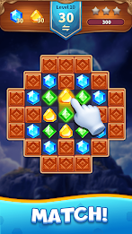 Jewels Adventure Match Blast Screenshot 2