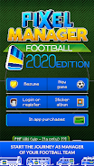 Pixel Manager: Football 2020 E Captura de pantalla 1