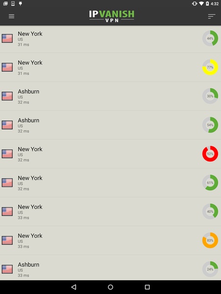 IPVanish: VPN schnell & sicher Screenshot 4