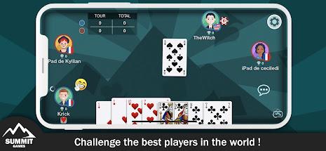 Belote online スクリーンショット 1