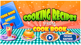 Cook Book Recipes Cooking game 스크린샷 1