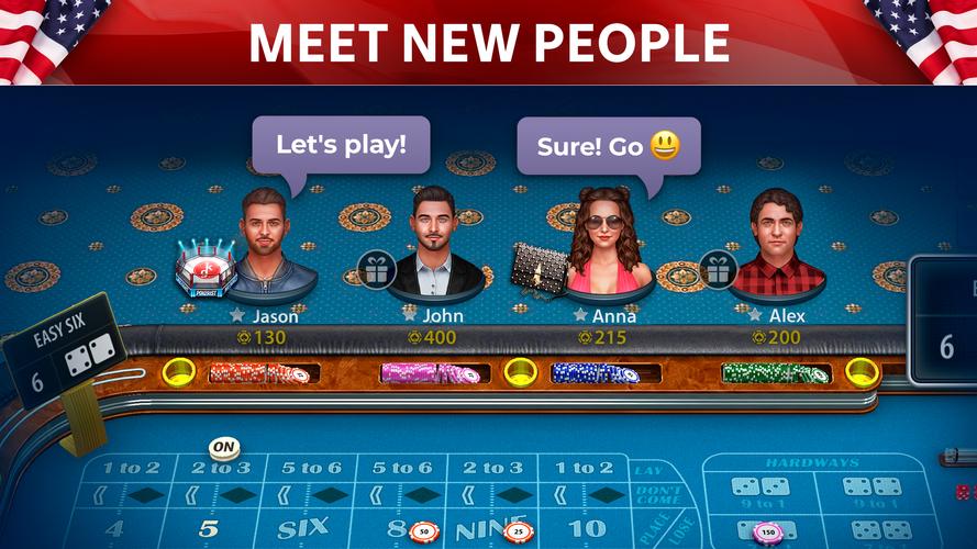 Vegas Craps by Pokerist 스크린샷 2
