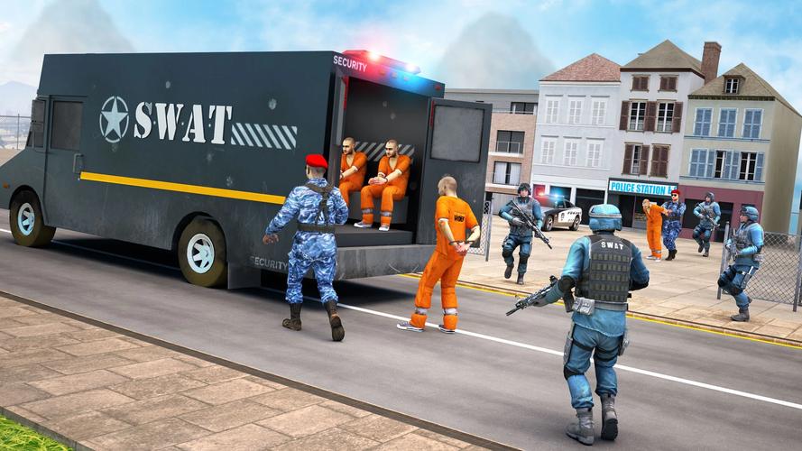 Police Car Chase: Police Games スクリーンショット 3