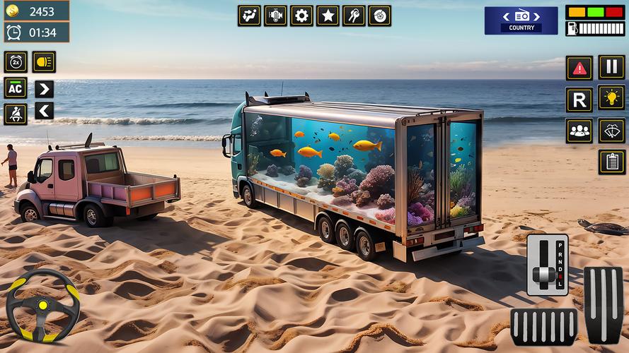 Euro Transporter Truck Games スクリーンショット 3