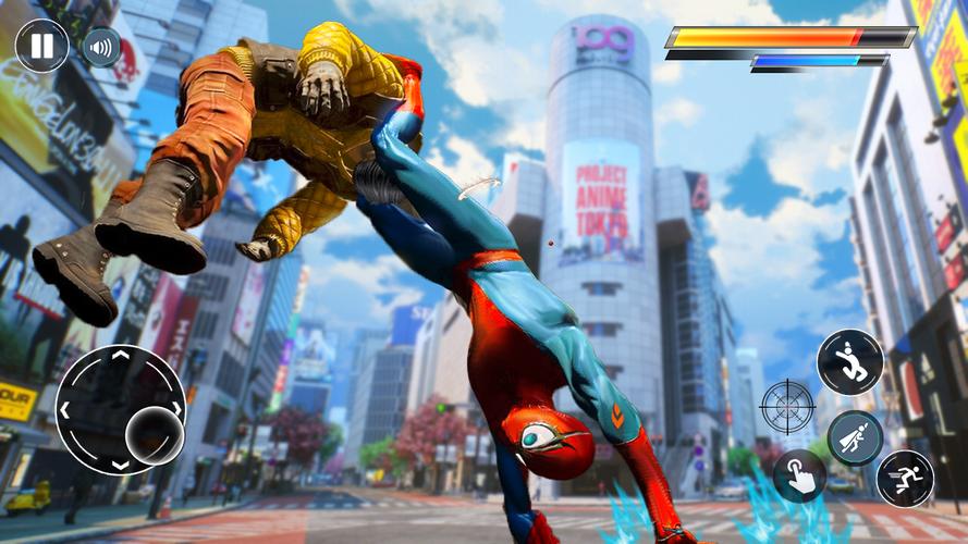 Spider Games :Epic Spider Hero स्क्रीनशॉट 1