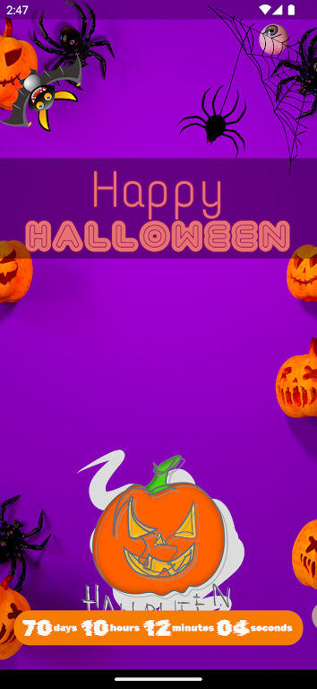 How long until Halloween? स्क्रीनशॉट 2