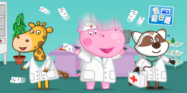 Hippo doctor: Kids hospital Screenshot 3