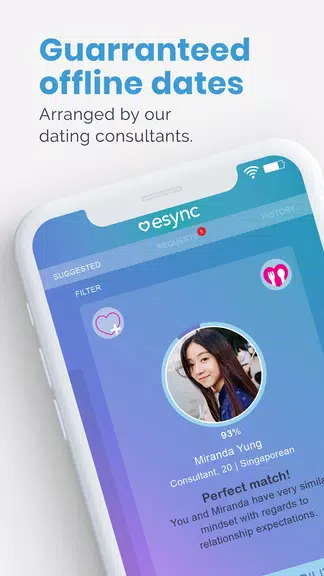 Esync - Singles Dating App应用截图第1张
