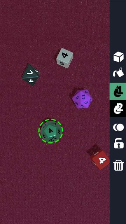 Dice Roller Free by One Trick Pony Captura de pantalla 2