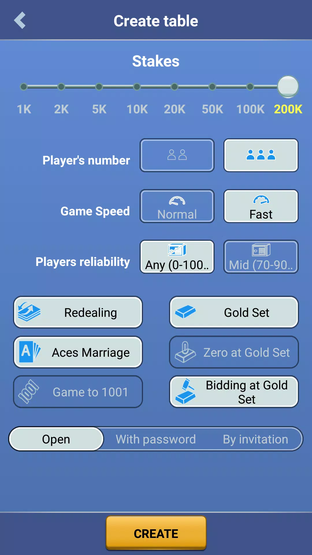 Thousand 1000 Online card game Screenshot 4