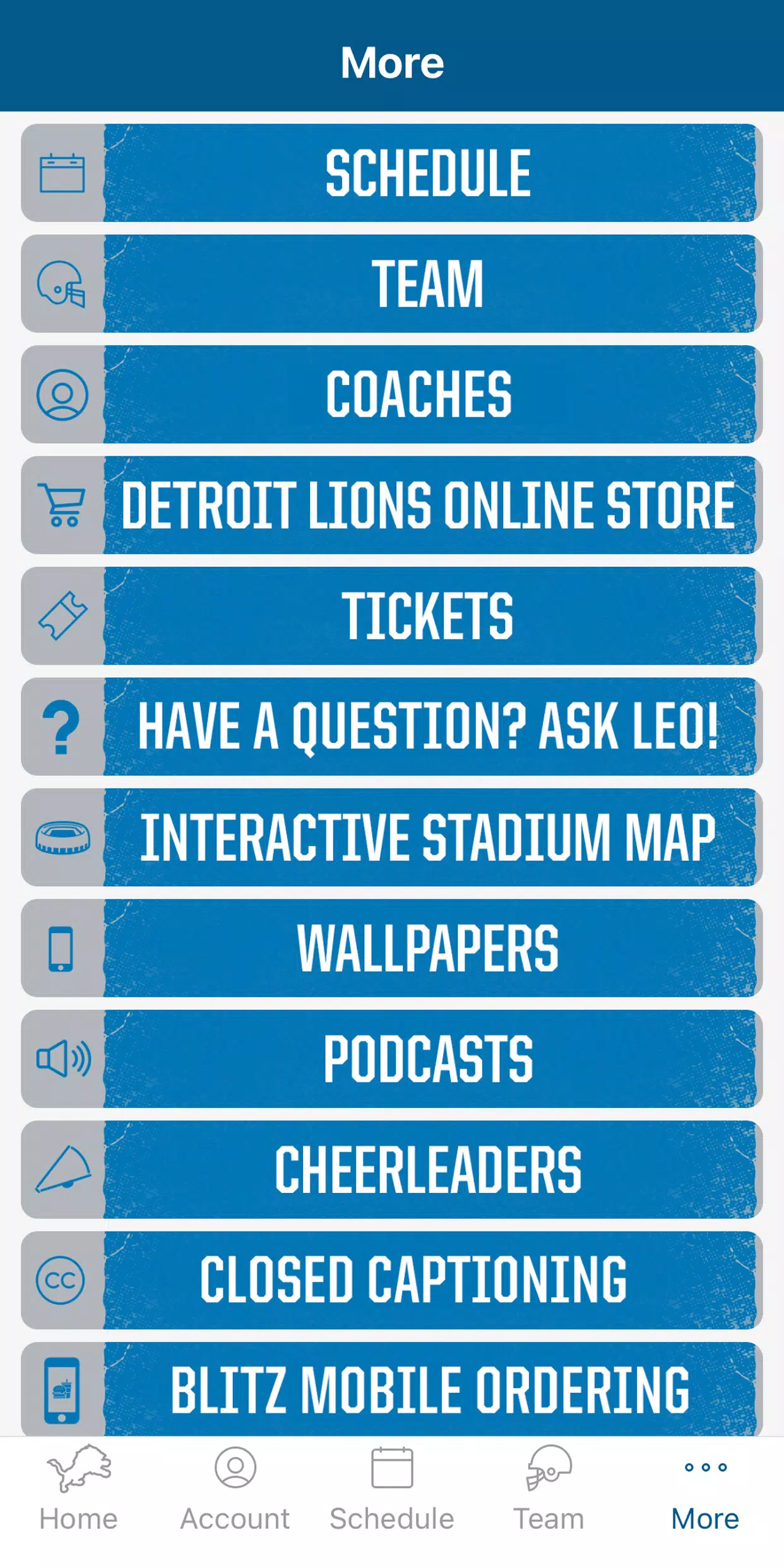 Detroit Lions Mobile Captura de pantalla 3