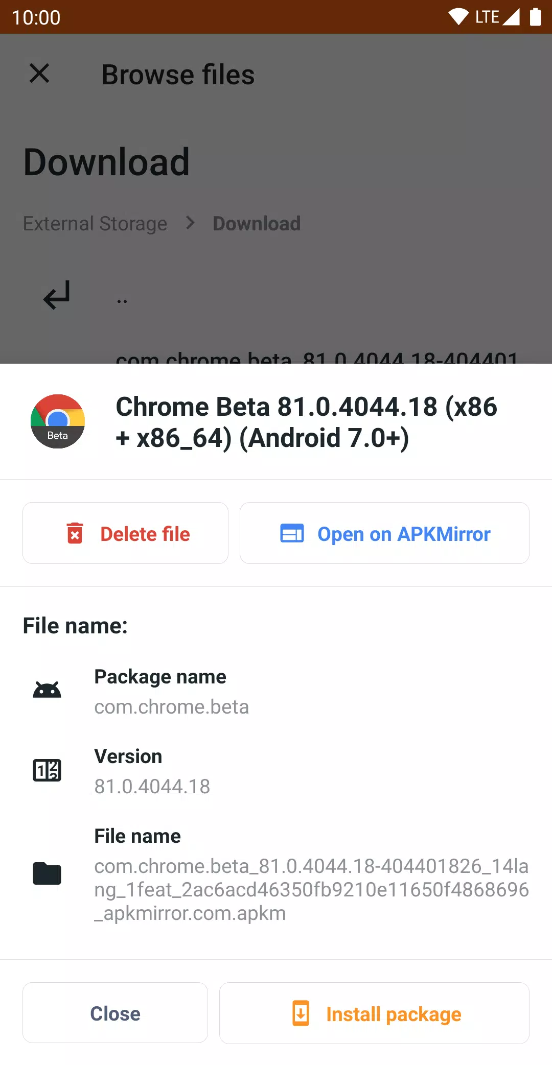 APKMirror Installer (Official) Captura de tela 3