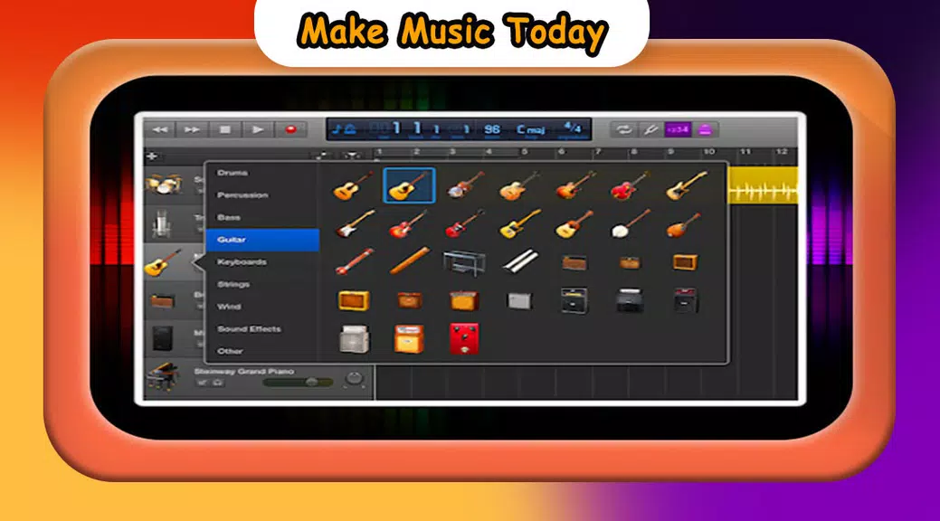 GarageBand Music in studio Clue Screenshot 2