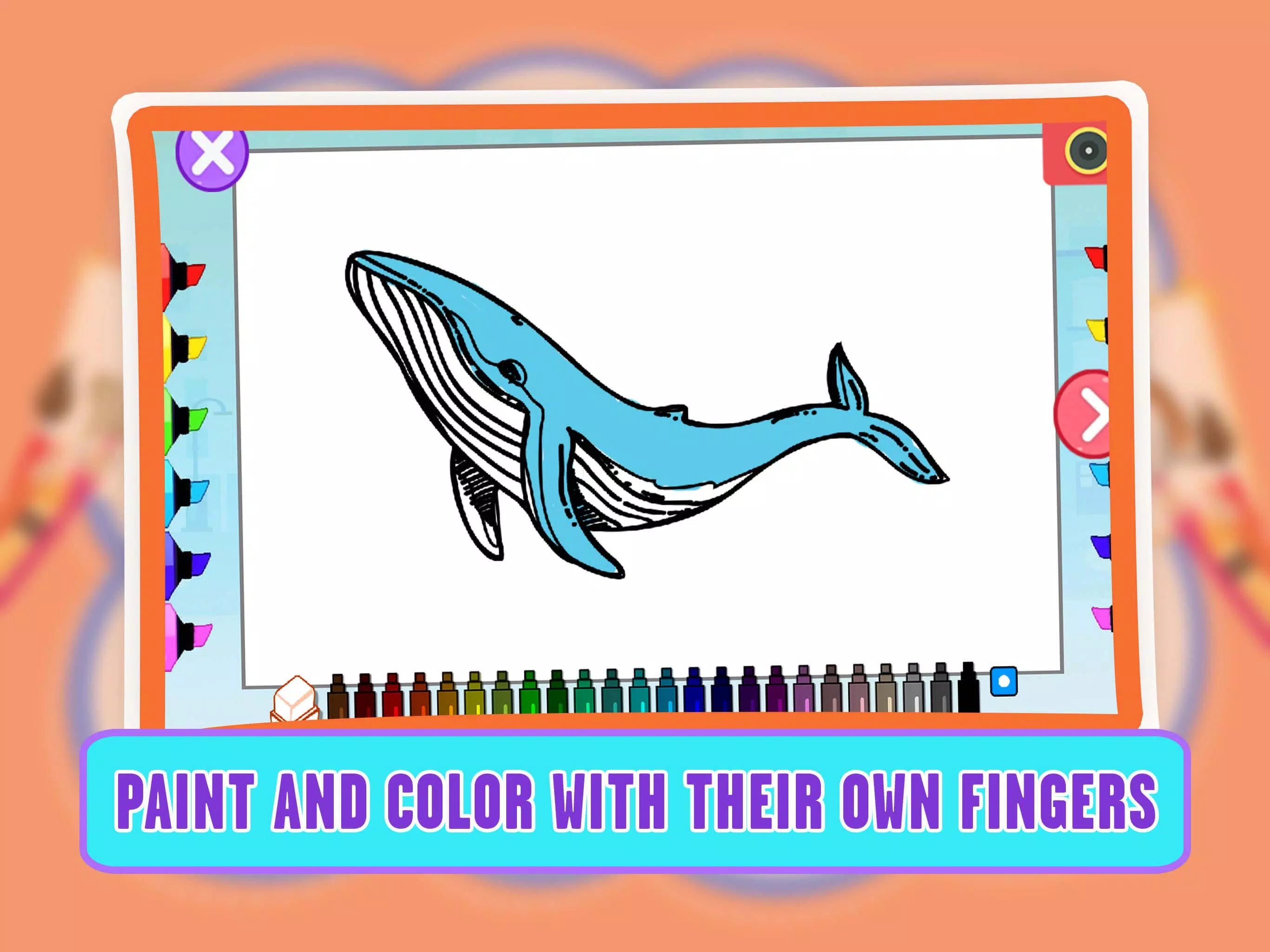 Learning Animal Coloring Games應用截圖第3張