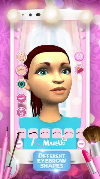 3D Makeup Games For Girls应用截图第1张