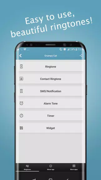 Meowing Cat Sounds Ringtones Capture d'écran 2