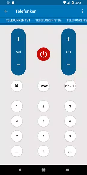 Telefunken TV Remote應用截圖第4張