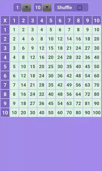 Multiplication Table: Math Captura de pantalla 2