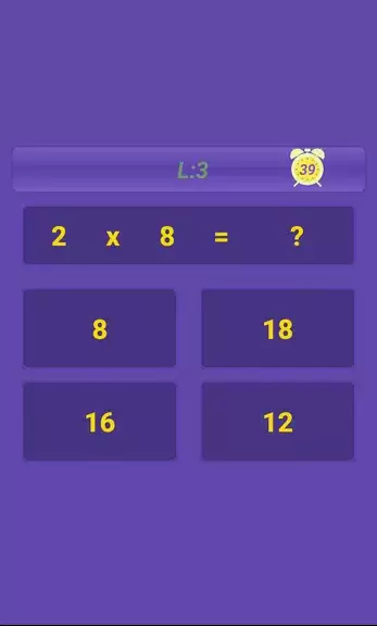 Multiplication Table: Math Captura de pantalla 3