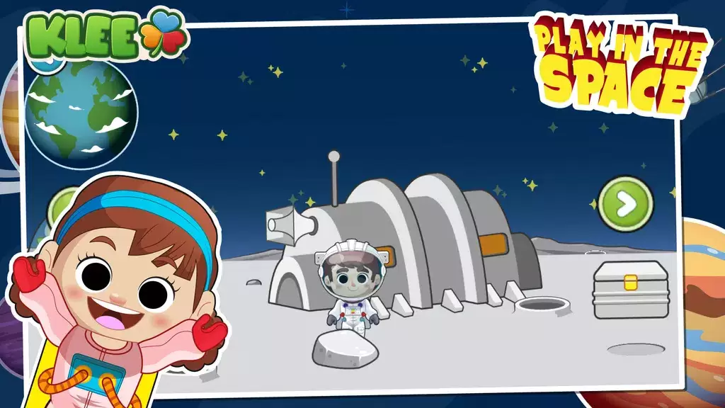 Play city SPACE Game for kids Скриншот 1